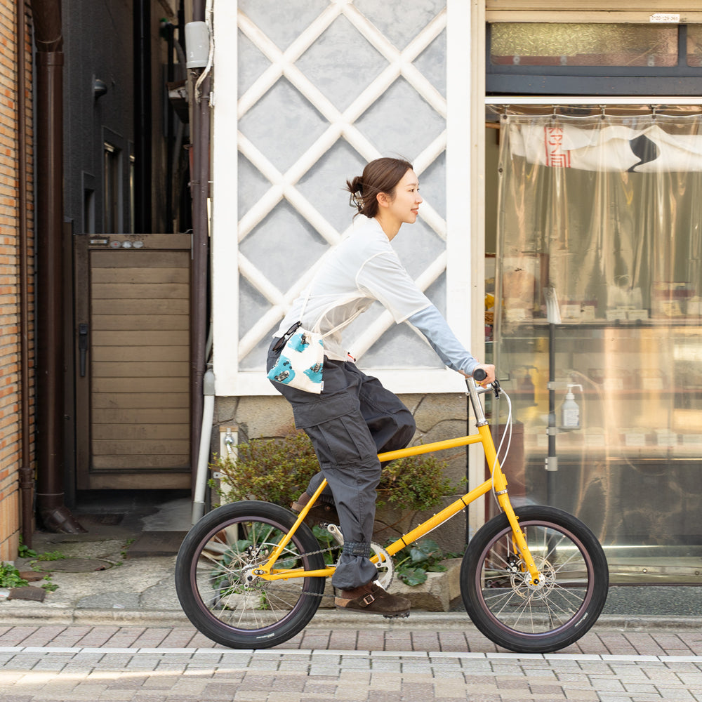 TEMBEA　巾着 POCHETTE -RAKKO PRINT