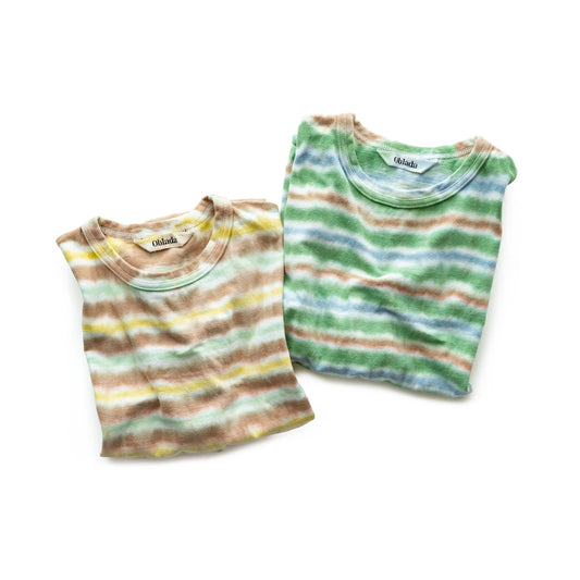 Oblada  TIE DYE BORDER TEE