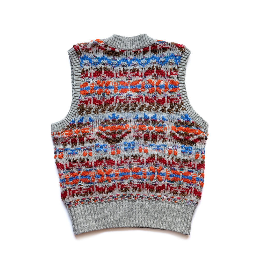 COOHEM KOUHEN FAIR ISLEL KNIT VEST