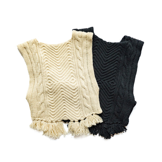 WONDER FULL LIFE × TAKt    Hand knit vest　#5
