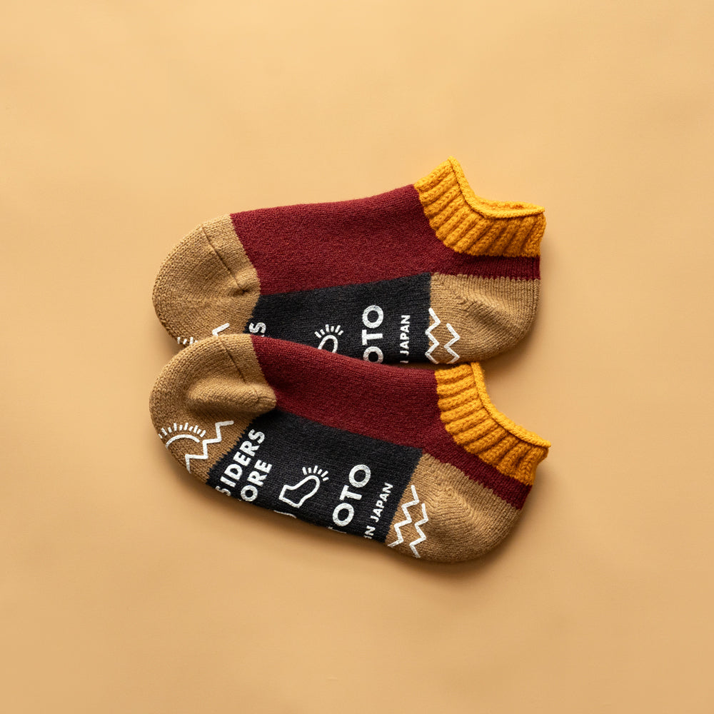 ROTOTO PILE SOCKSLIPPER ”MULTI”