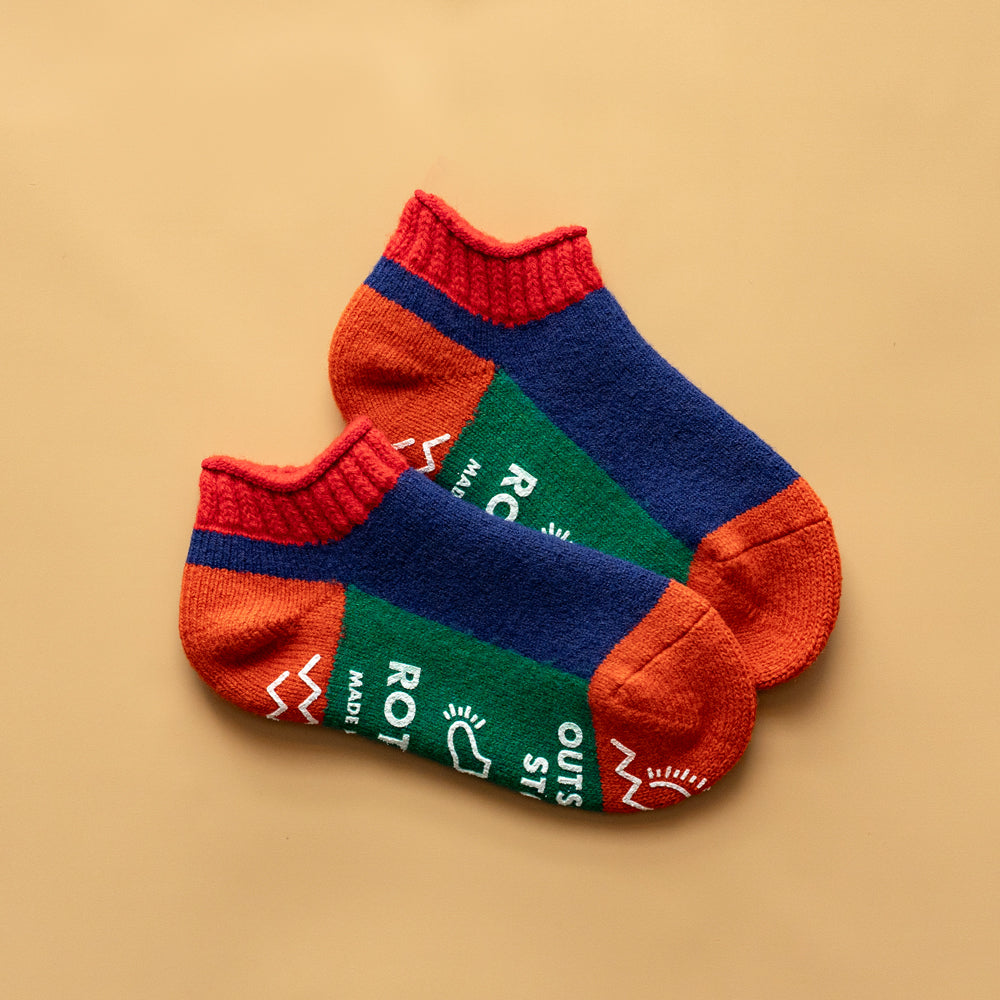 ROTOTO PILE SOCKSLIPPER ”MULTI”