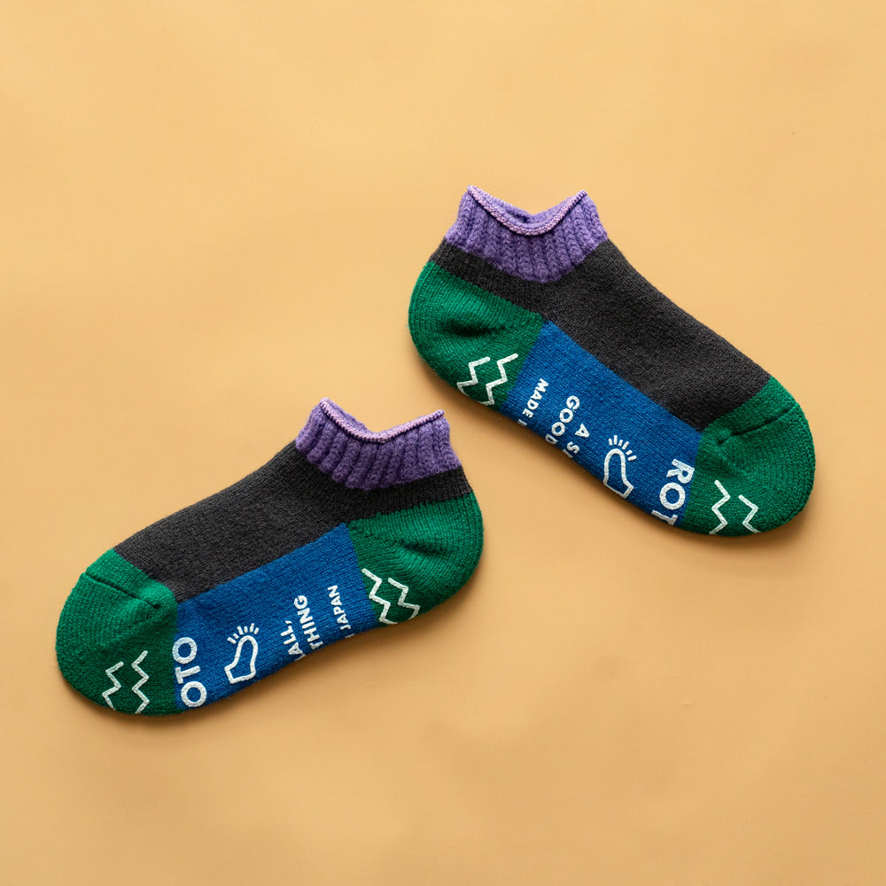 ROTOTO PILE SOCKSLIPPER ”MULTI”