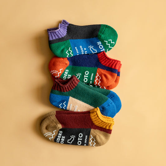 ROTOTO PILE SOCKSLIPPER ”MULTI”