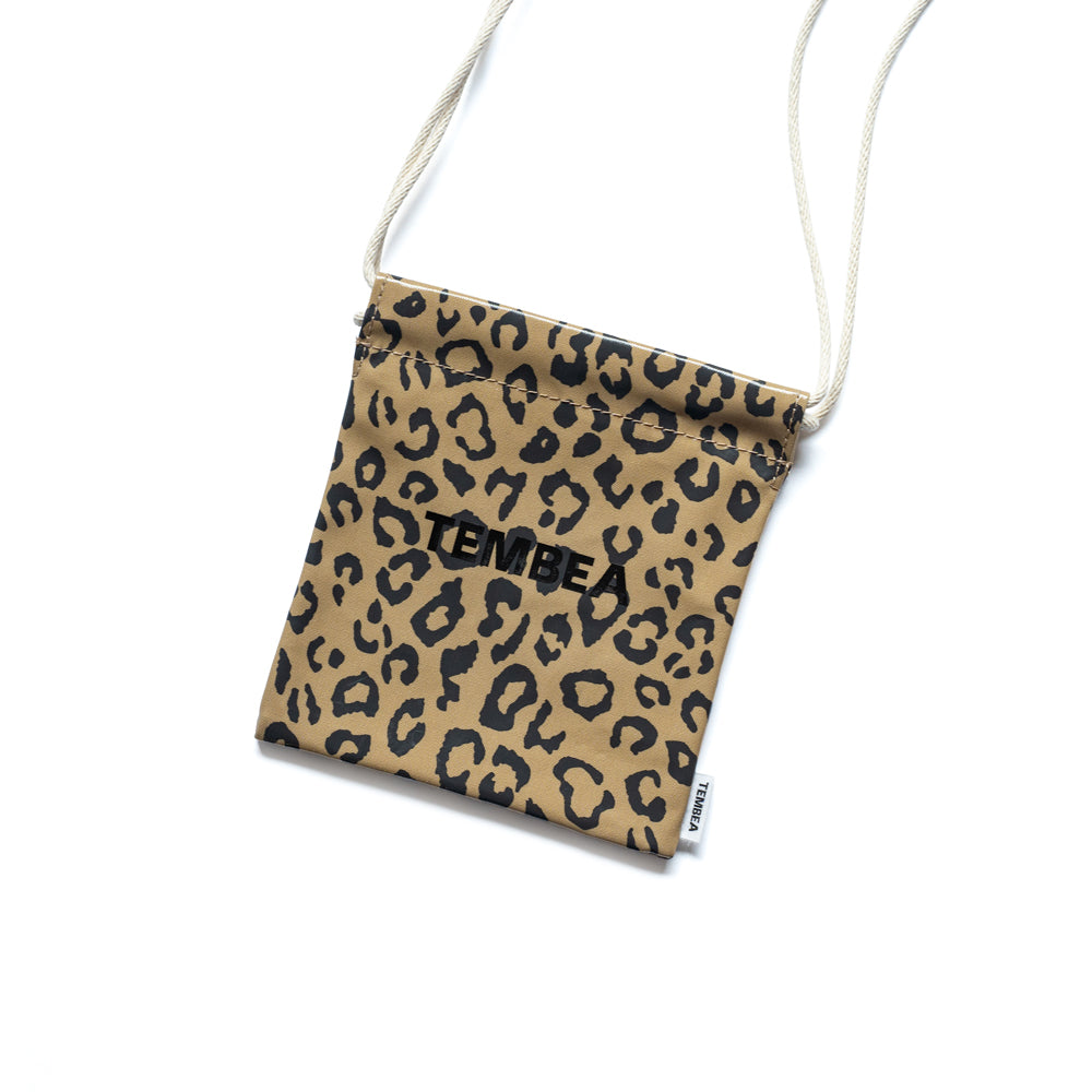 TEMBEA　巾着 POCHETTE -LEOPARD