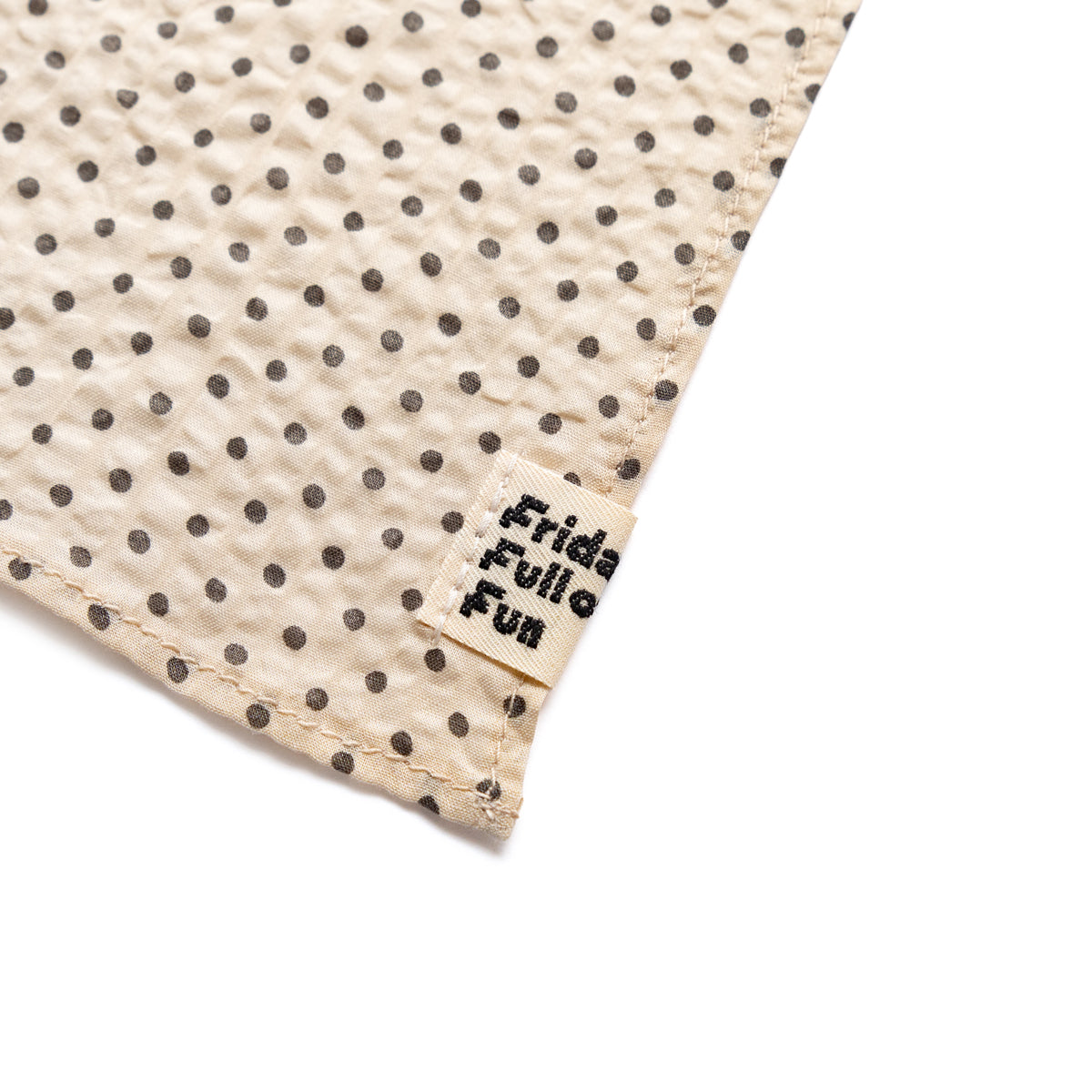 F F F   Scarf -Small dot print