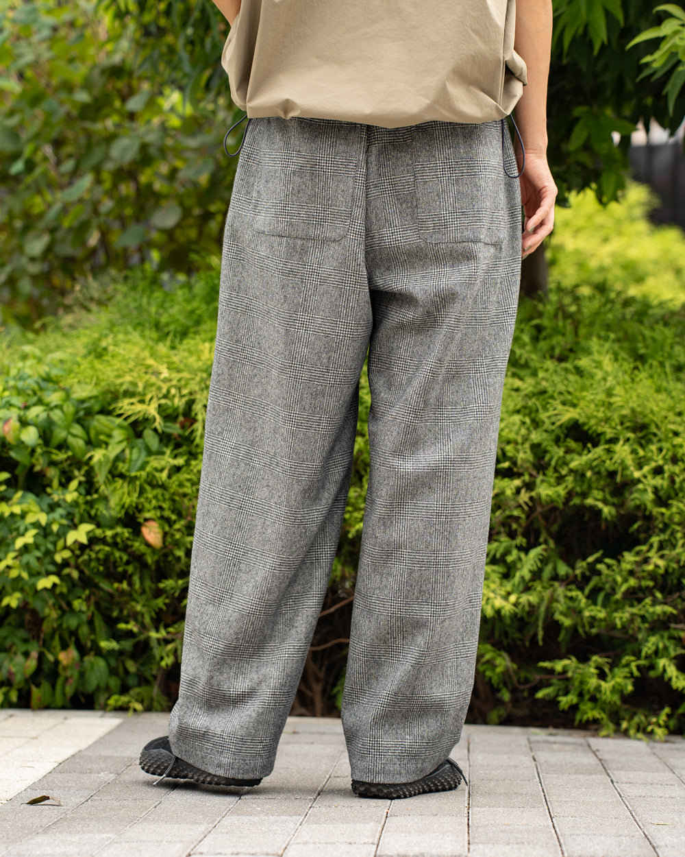 Oblada FINE PANTS -GLEN CHECK