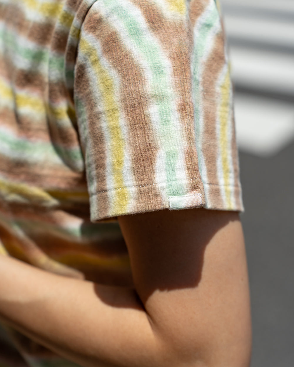 Oblada  TIE DYE BORDER TEE