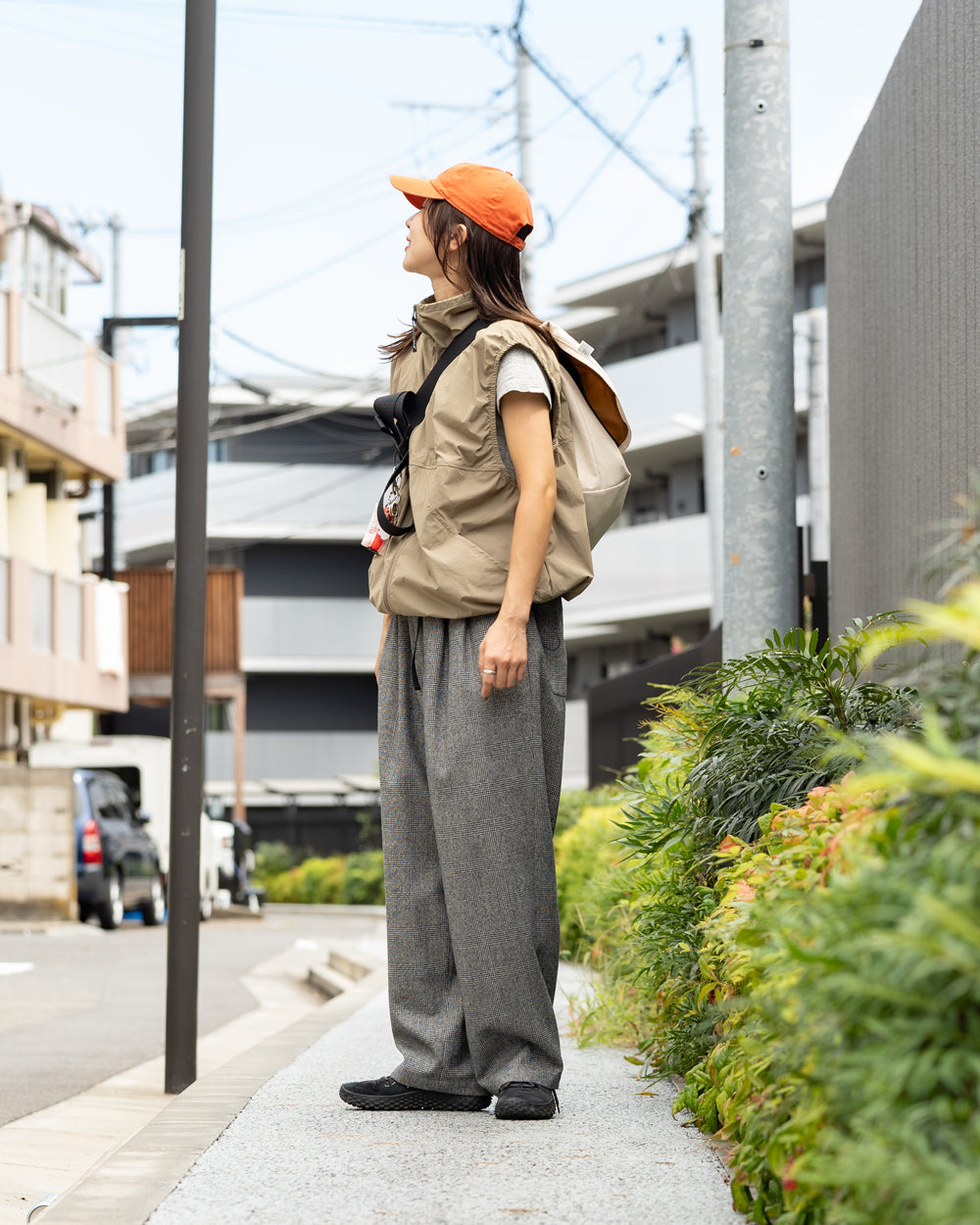 Oblada FINE PANTS -GLEN CHECK