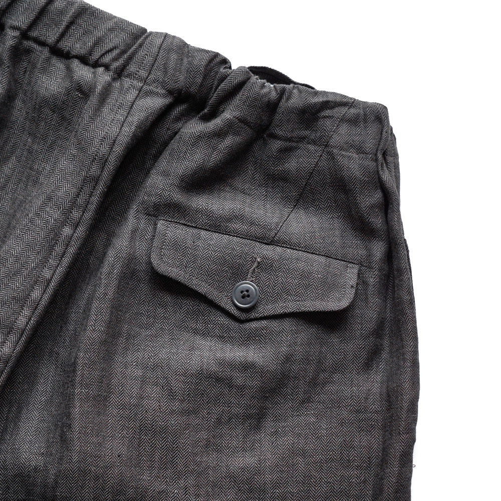 HAVERSACK LINEN HERRINGBONE SAROPETTE