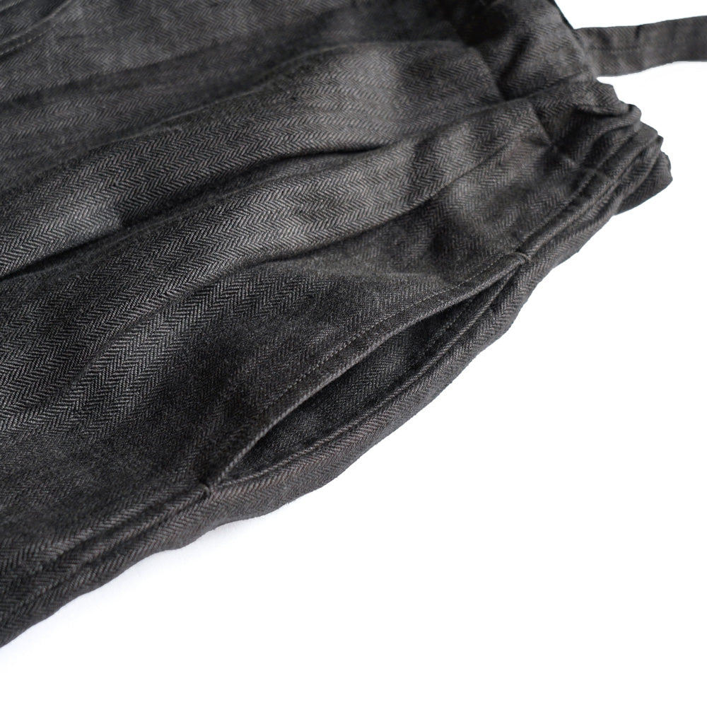 HAVERSACK LINEN HERRINGBONE SAROPETTE