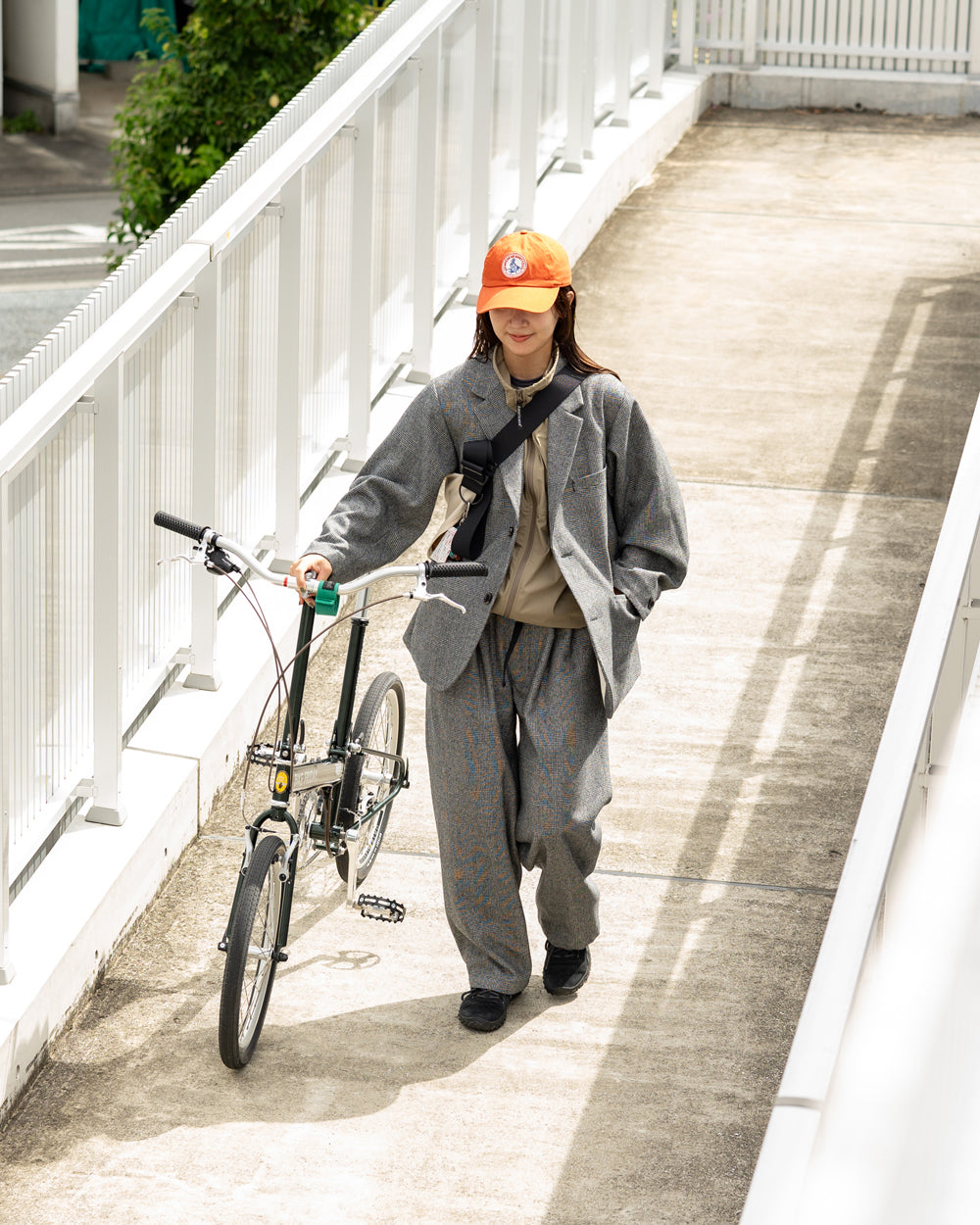 Oblada FINE PANTS -GLEN CHECK