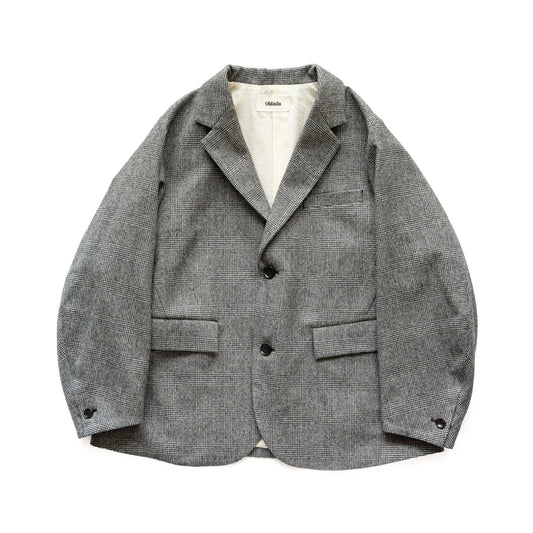 Oblada UNCONSTRUCTION JACKET -GLEN CHECK