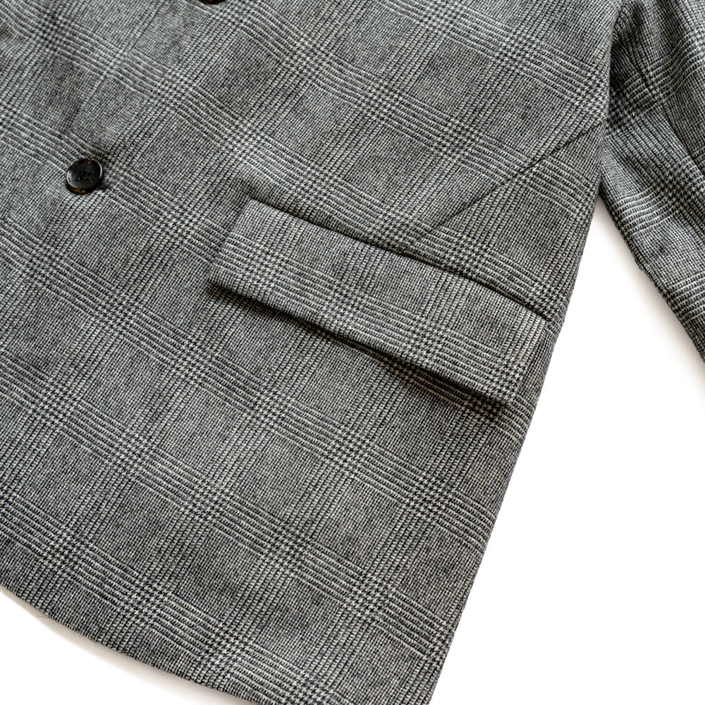 Oblada UNCONSTRUCTION JACKET -GLEN CHECK