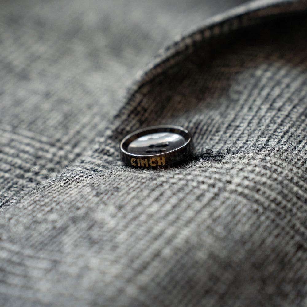 Oblada UNCONSTRUCTION JACKET -GLEN CHECK
