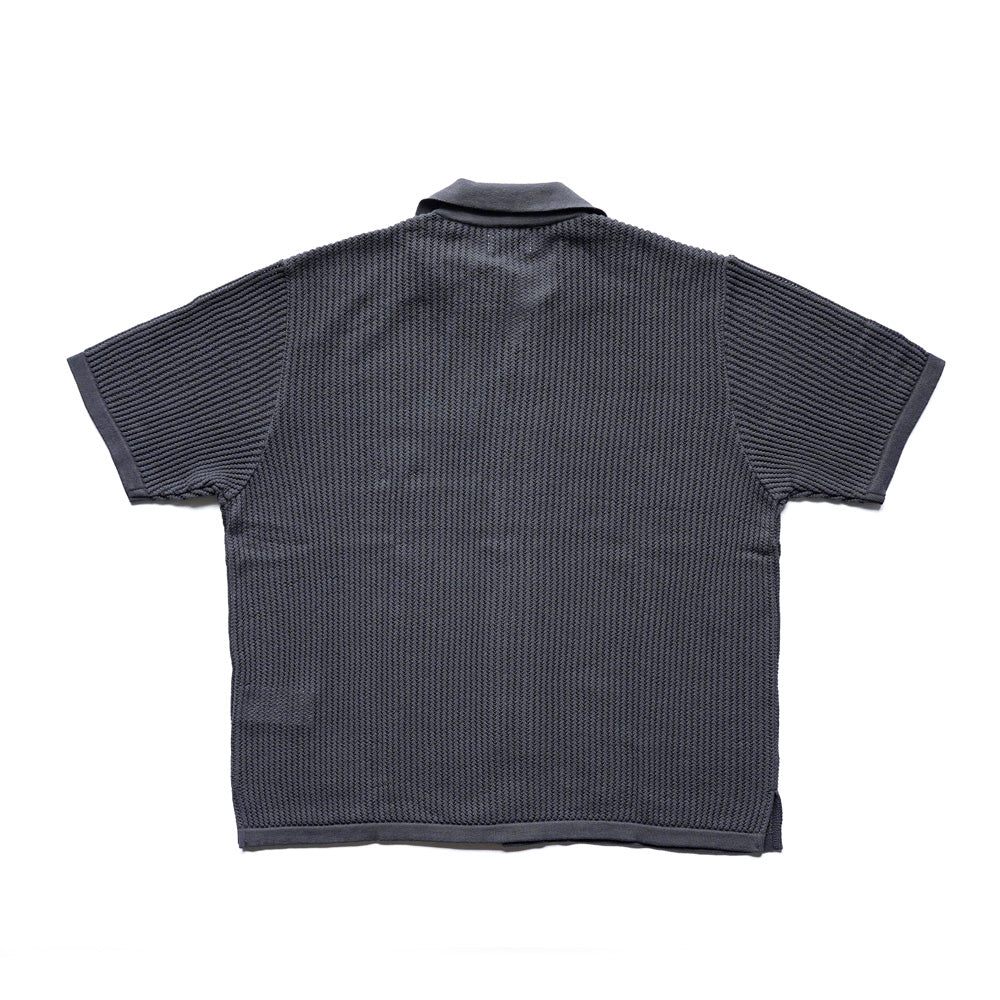 Yonetomi COTTON SUKASHI KNIT SHIRT -UNISEX
