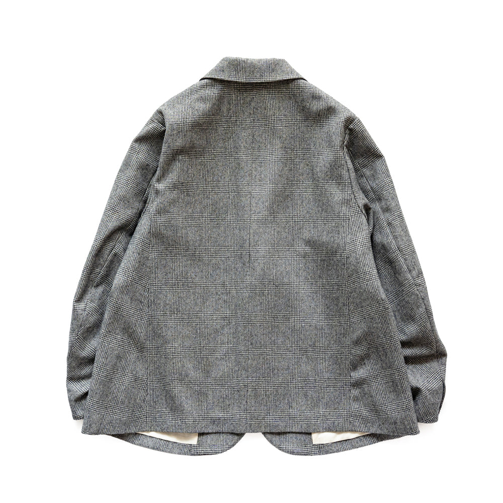 Oblada UNCONSTRUCTION JACKET -GLEN CHECK