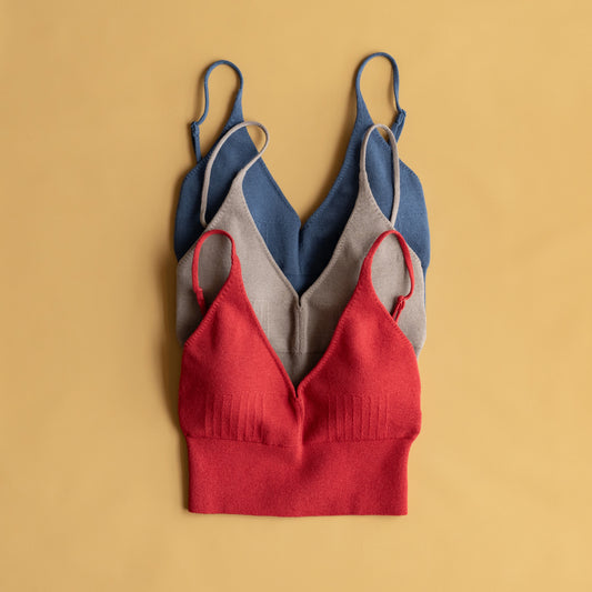 nakes design  Organic Cotton Bra Top