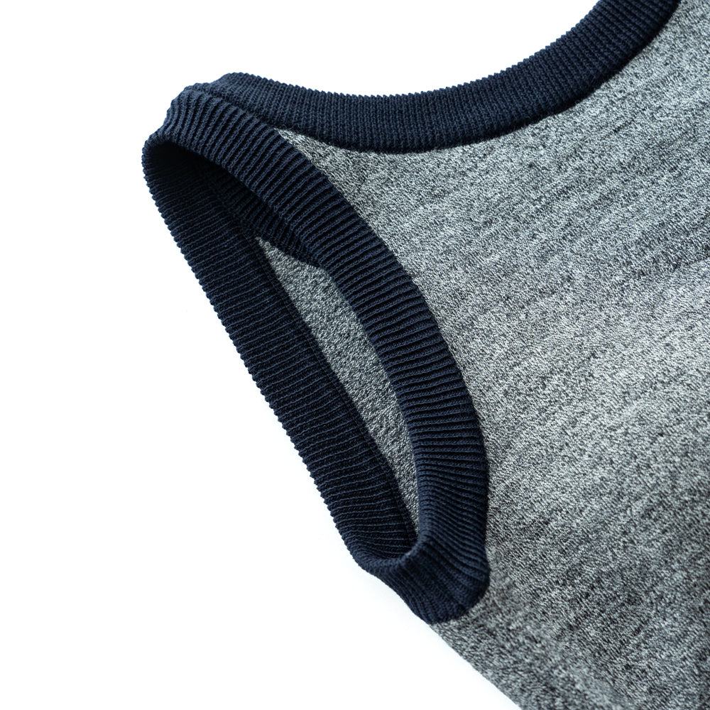 nakes design Summer Wool & Linen American Sleeve Rib Bra Tank