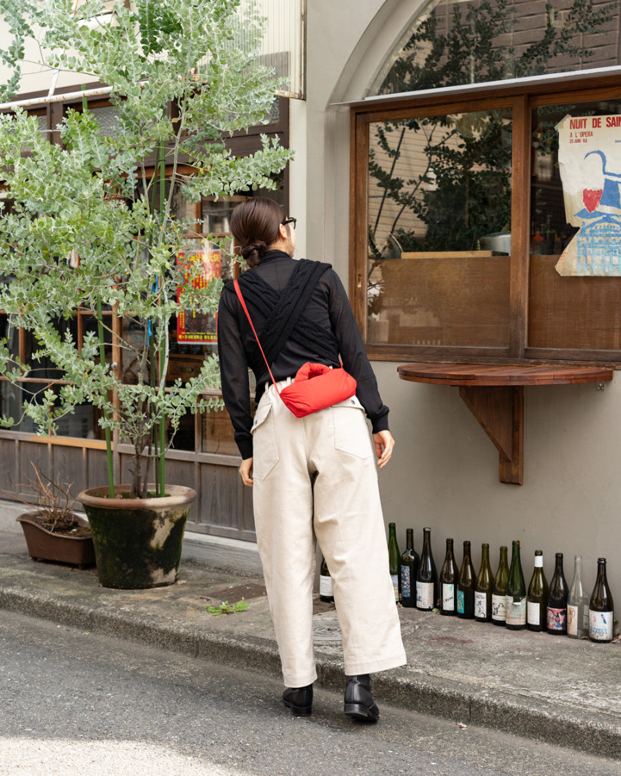 WONDER FULL LIFE × TAKt Hand knit vest #5 – Friday