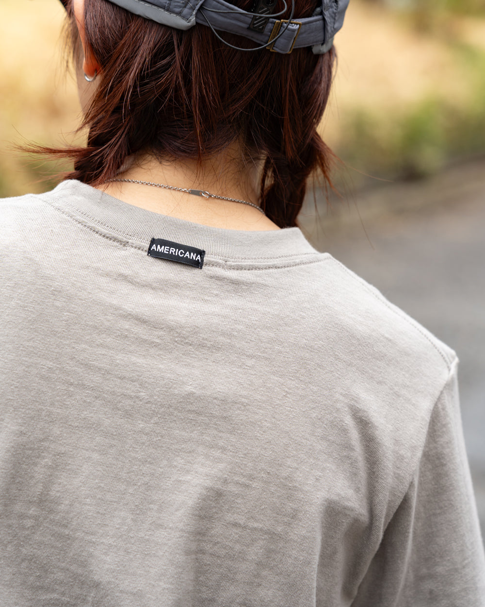 Americana Print tee "FRONT ROW ONLY"