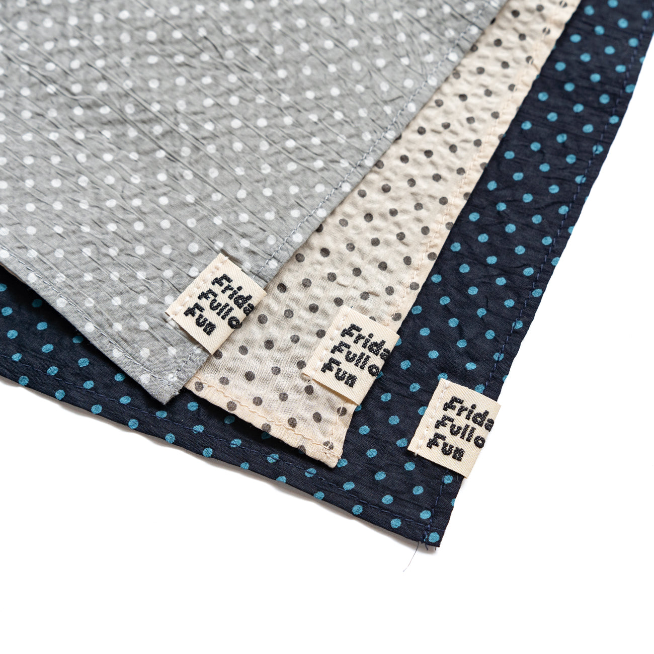 F F F   Scarf -Small dot print