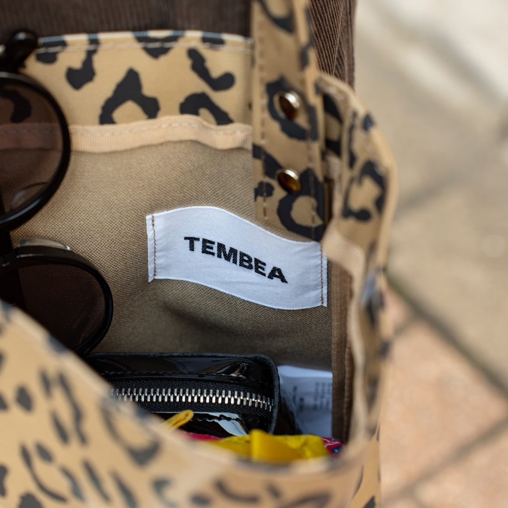 TEMBEA　BAGUETTE TOTE MINI -LEOPARD