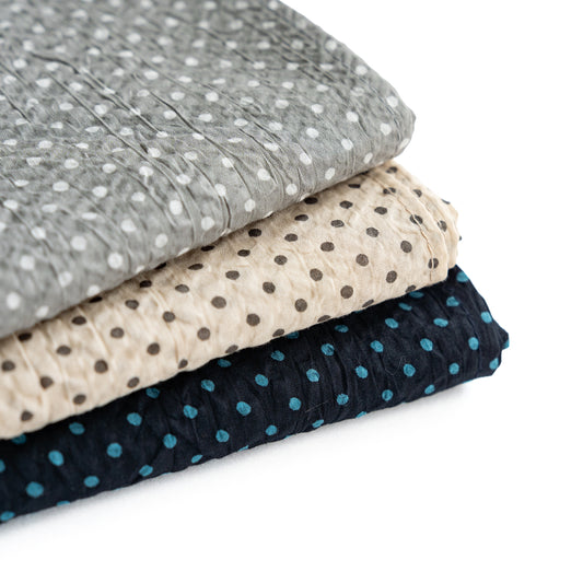 F F F   Scarf -Small dot print