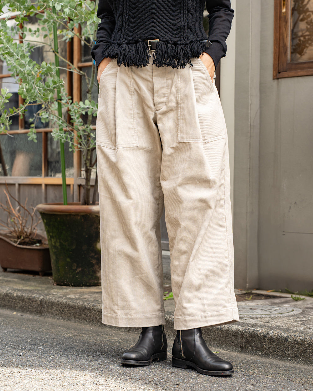 HAVERSACK  Utility pants -Corduroy