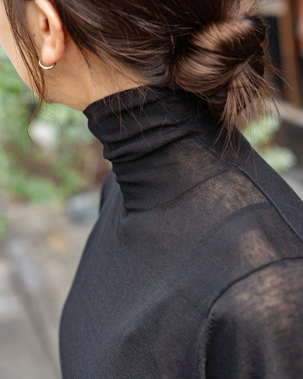 WONDER FULL LIFE  SKIN  KNIT TURTLE NECK