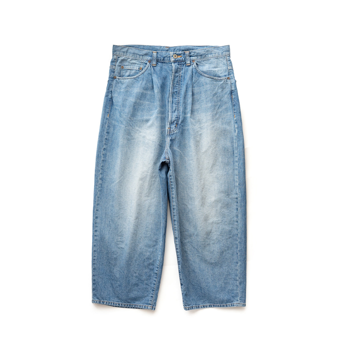 HAVERSACK  Wide Tapered Denim -Vintage wash