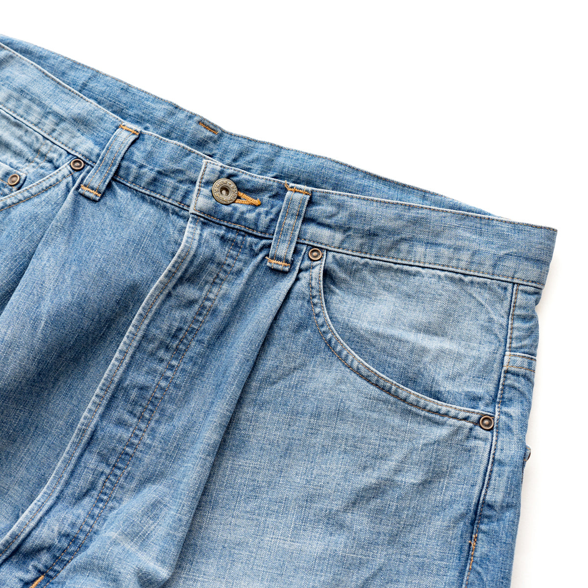 HAVERSACK  Wide Tapered Denim -Vintage wash