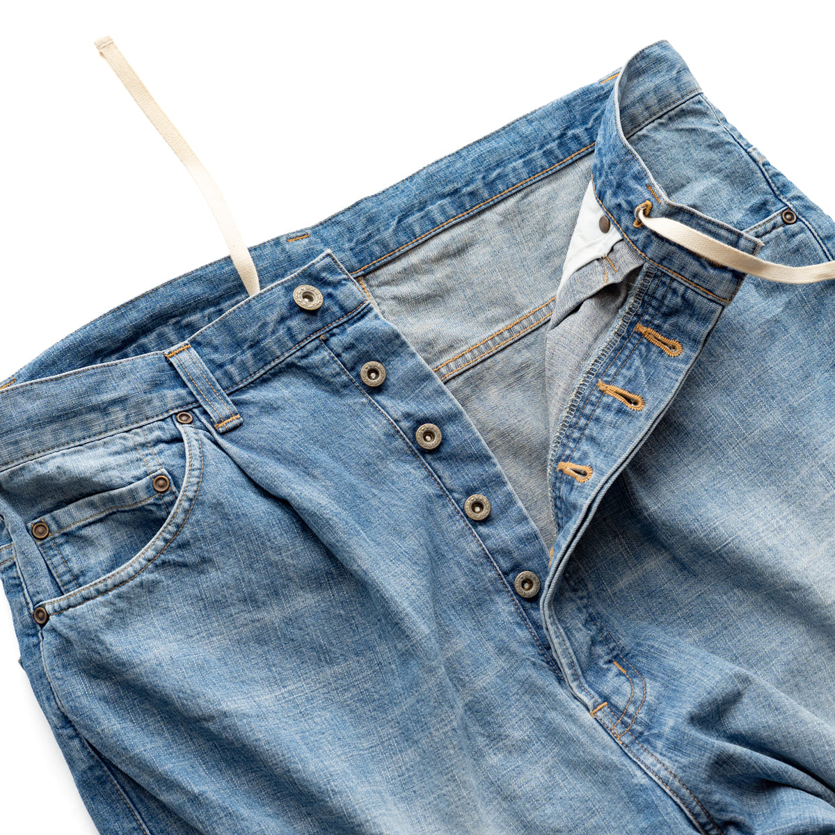 HAVERSACK  Wide Tapered Denim -Vintage wash