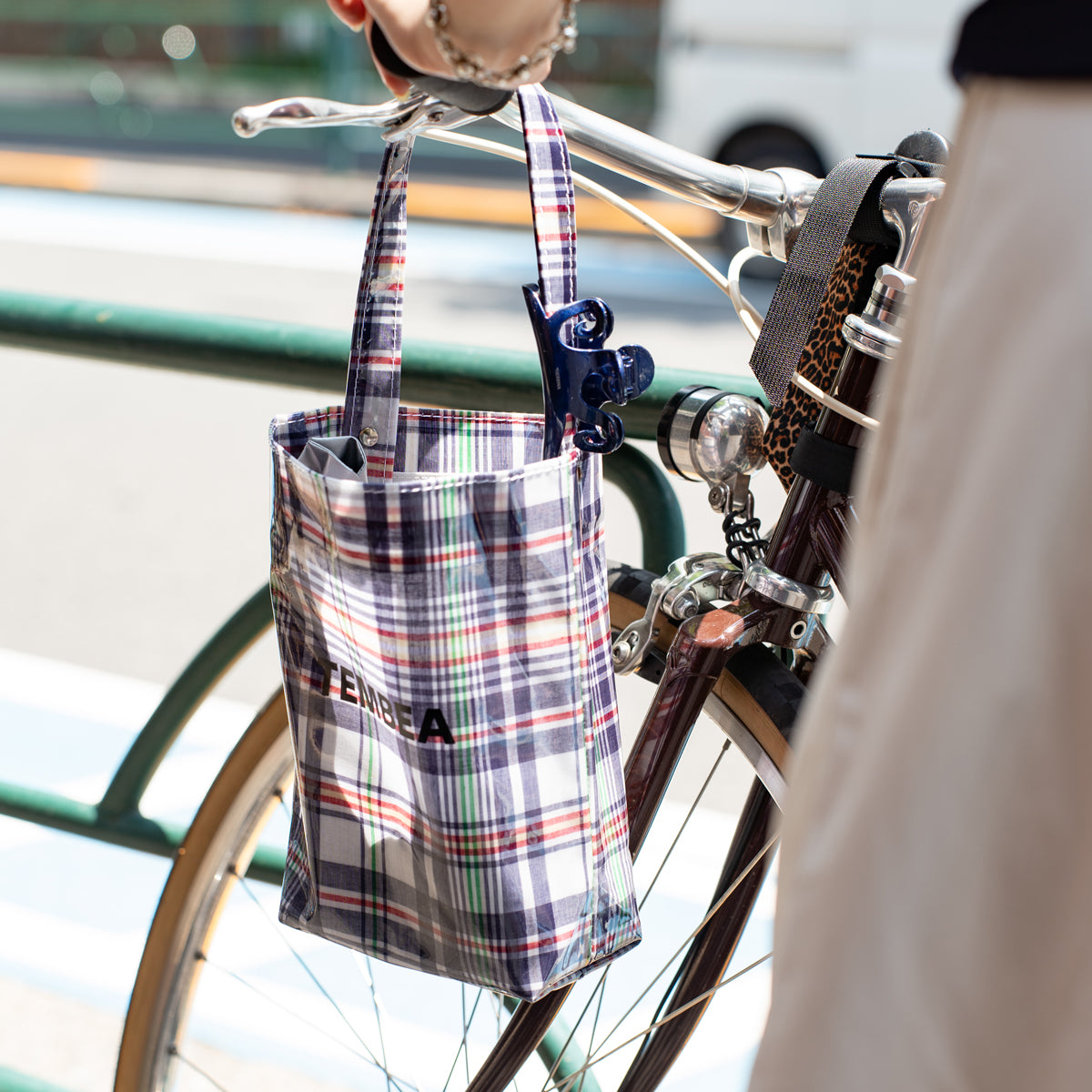 TEMBEA　BAGUETTE TOTE MINI -CLEAR