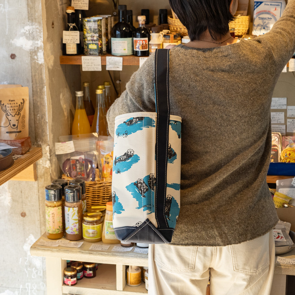 TEMBEA　BAGUETTE TOTE SMALL -RAKKO PRINT
