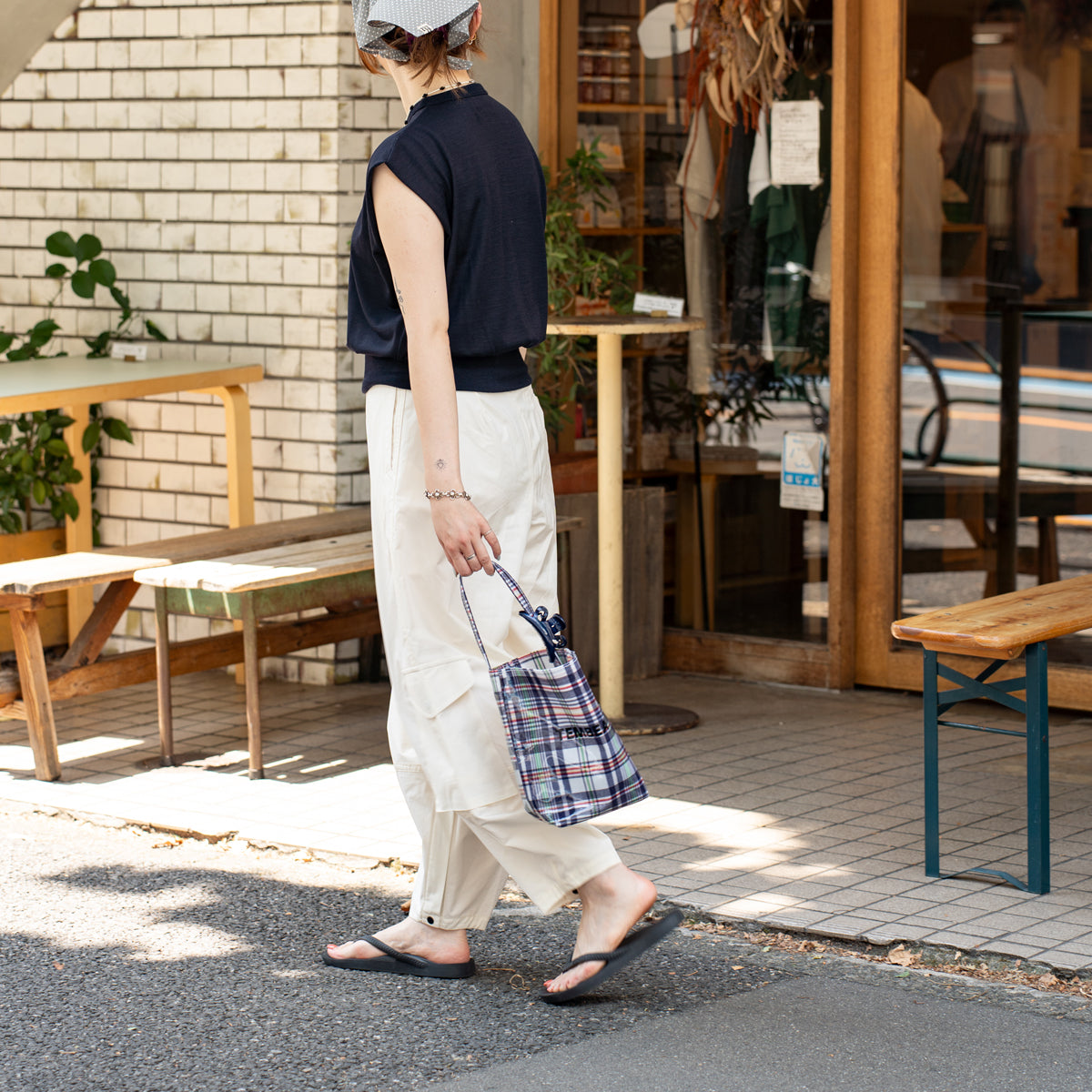 TEMBEA　BAGUETTE TOTE MINI -CLEAR