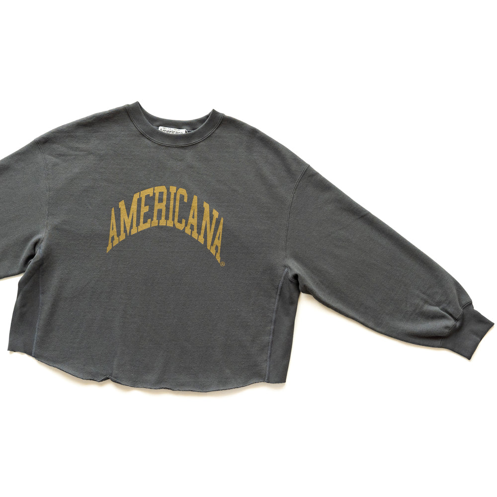 Americana CROPPED CUT OFF SWEAT