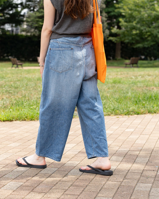 HAVERSACK  Wide Tapered Denim -Vintage wash
