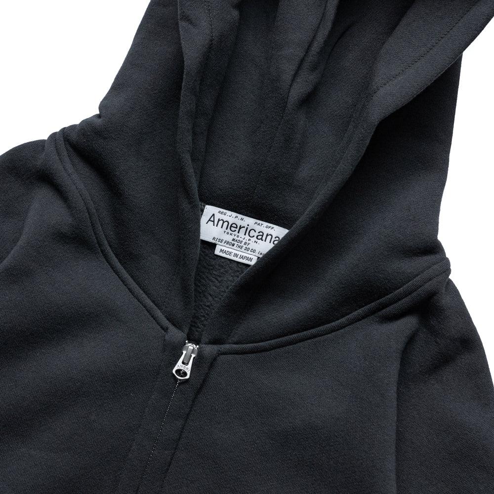 Americana CROPPED FULL ZIP HOODIE