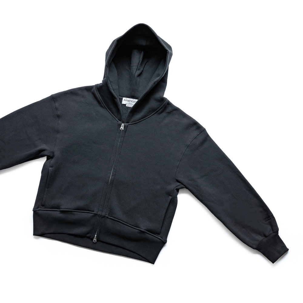 Americana CROPPED FULL ZIP HOODIE