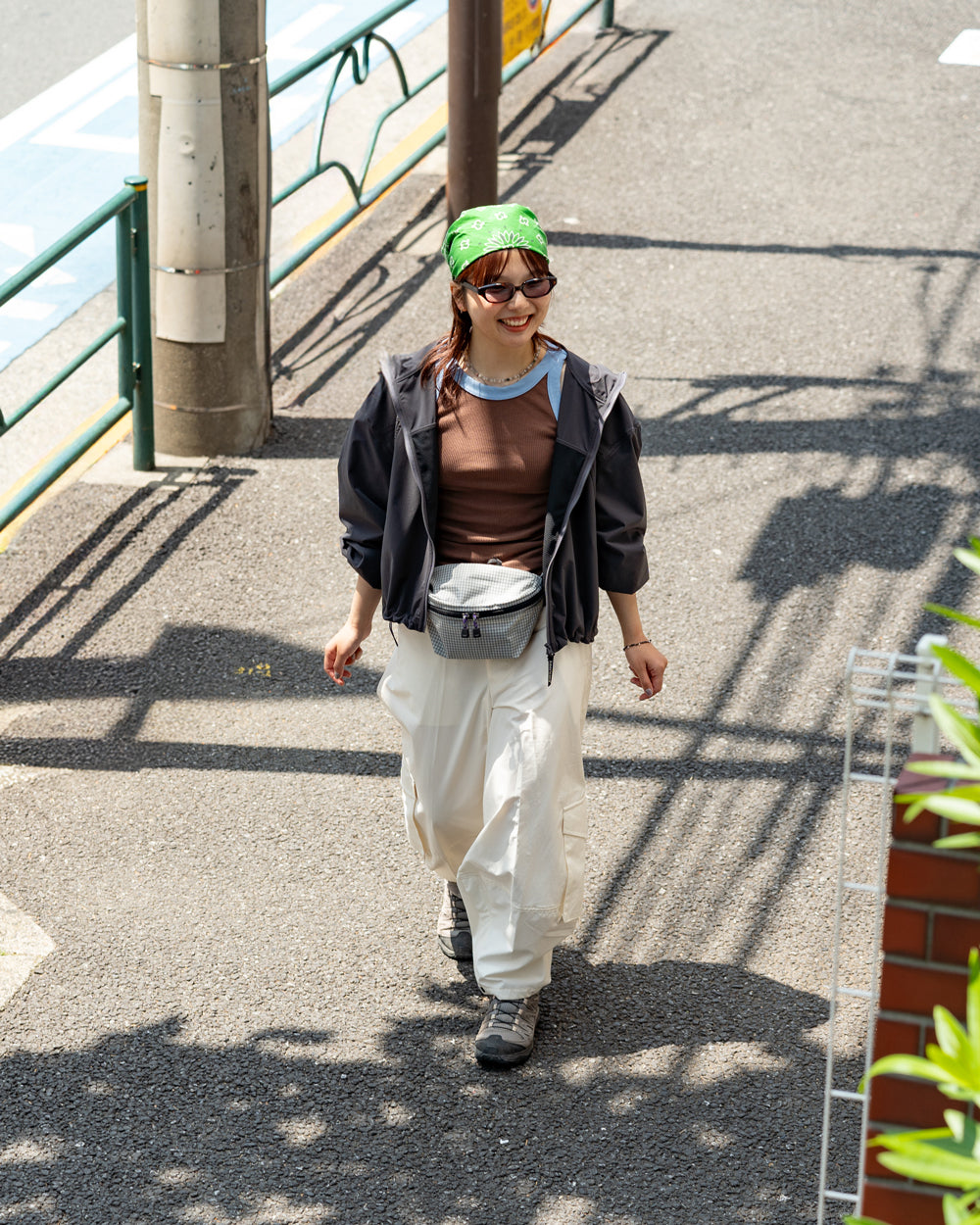 Americana Cropped zip hoodie