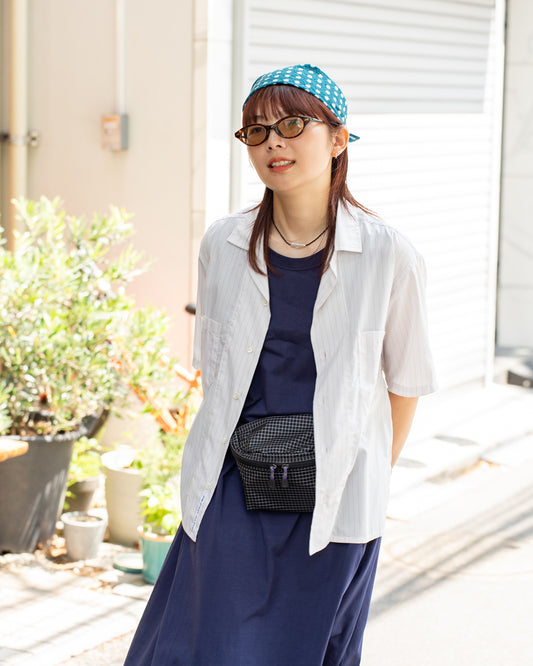 nanamica Cotton Polyester Poplin S/S Shirt