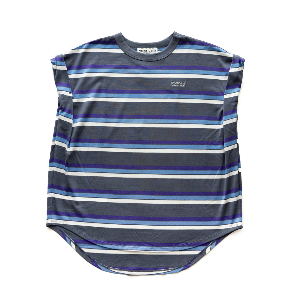 Americana Multi border roll up Tee