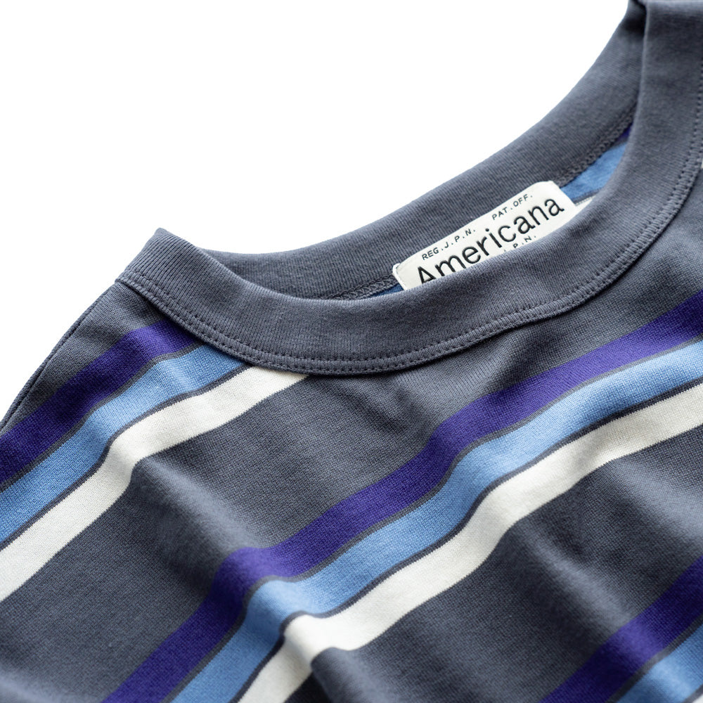 Americana Multi border roll up Tee