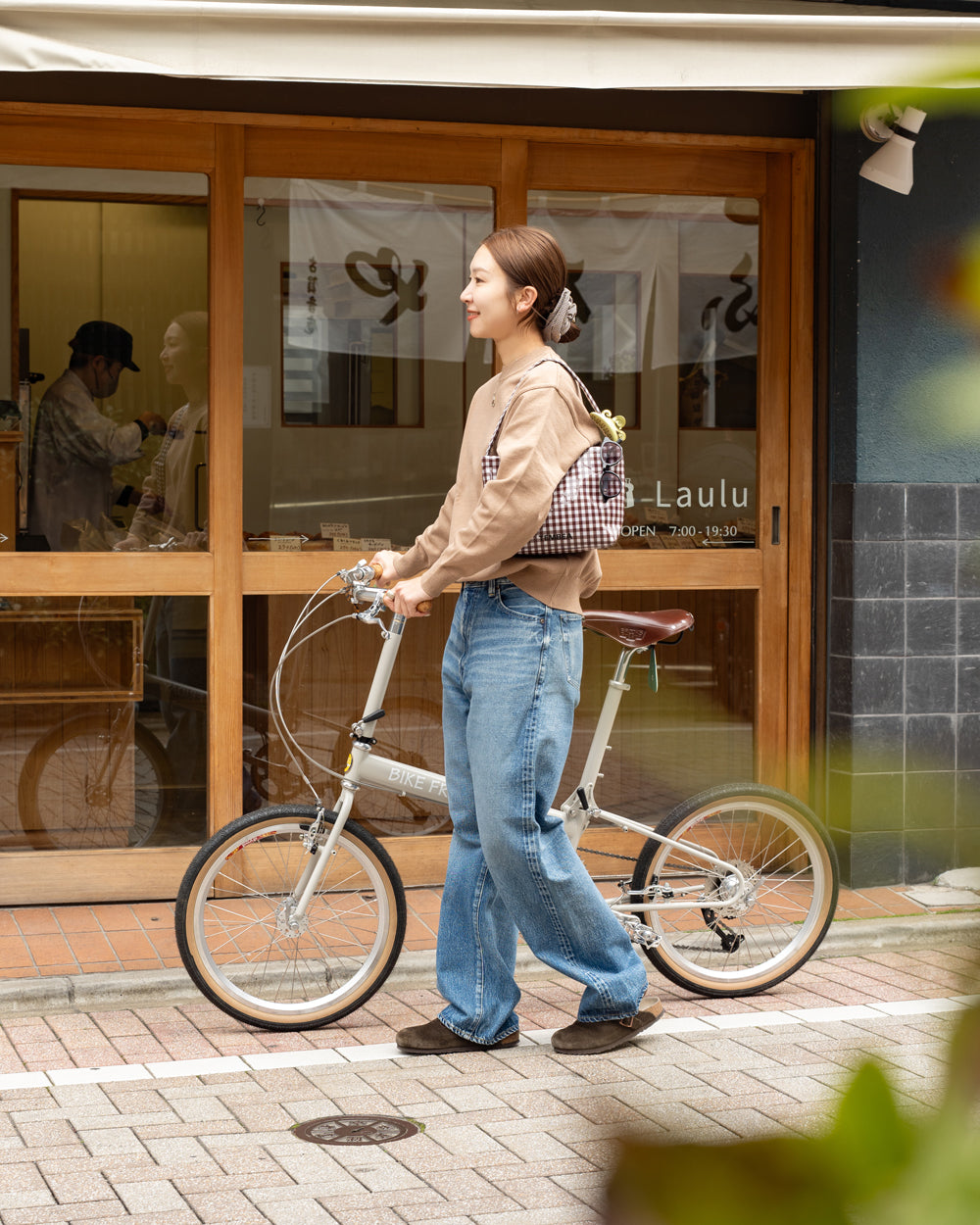 Yonetomi  WAVE COTTON KNIT PULLOVER