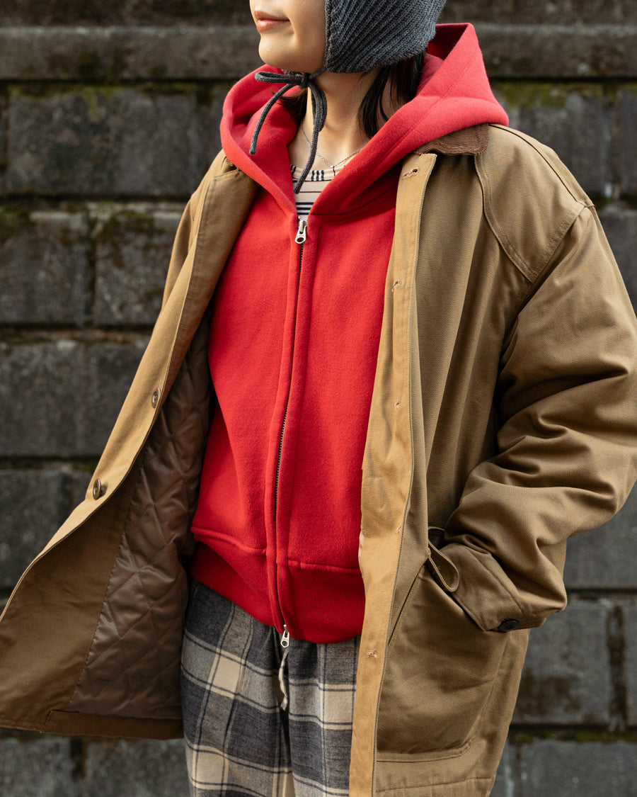 Americana CROPPED FULL ZIP HOODIE