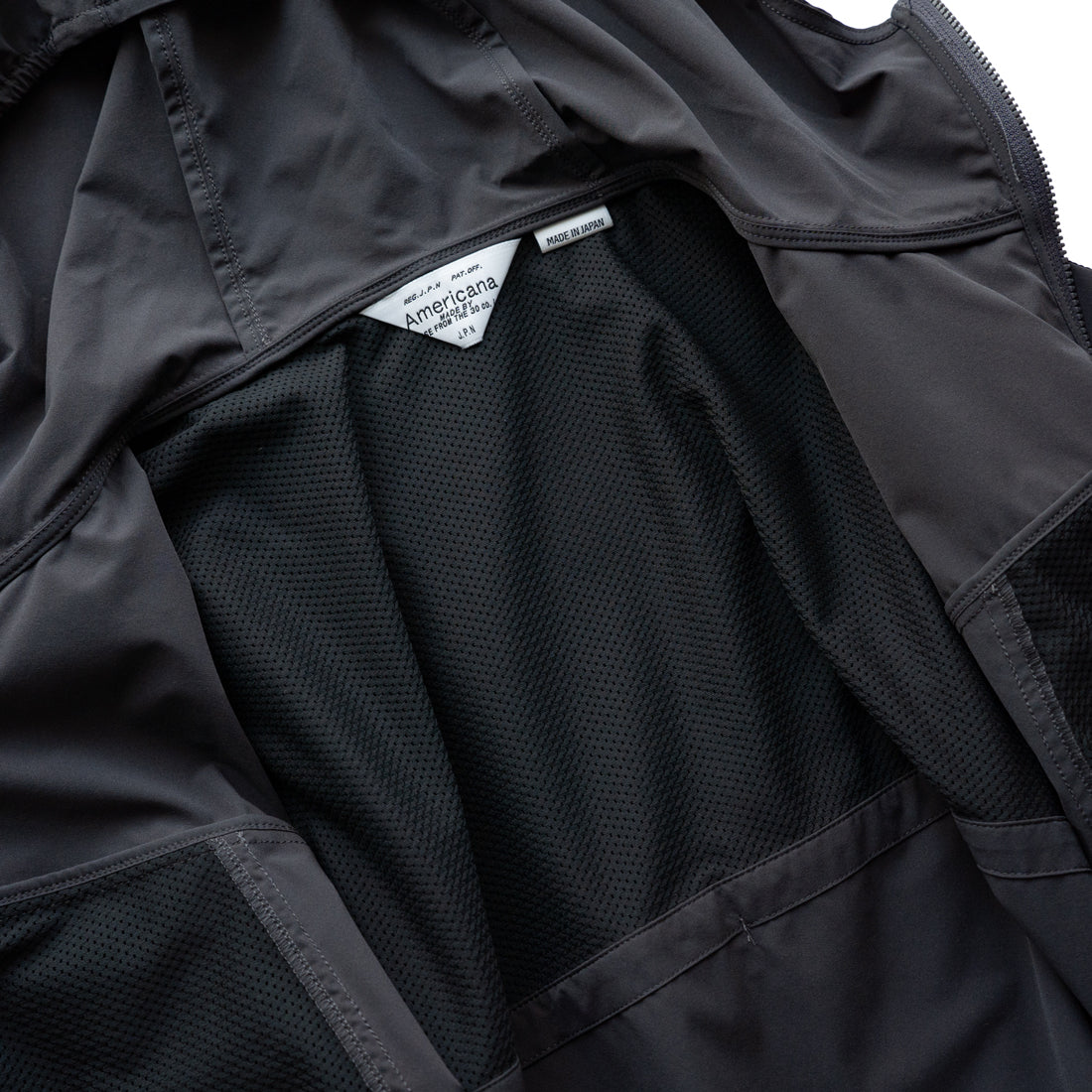 Americana Cropped zip hoodie