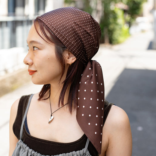 Oblada  MIX DOT SILK SCARF