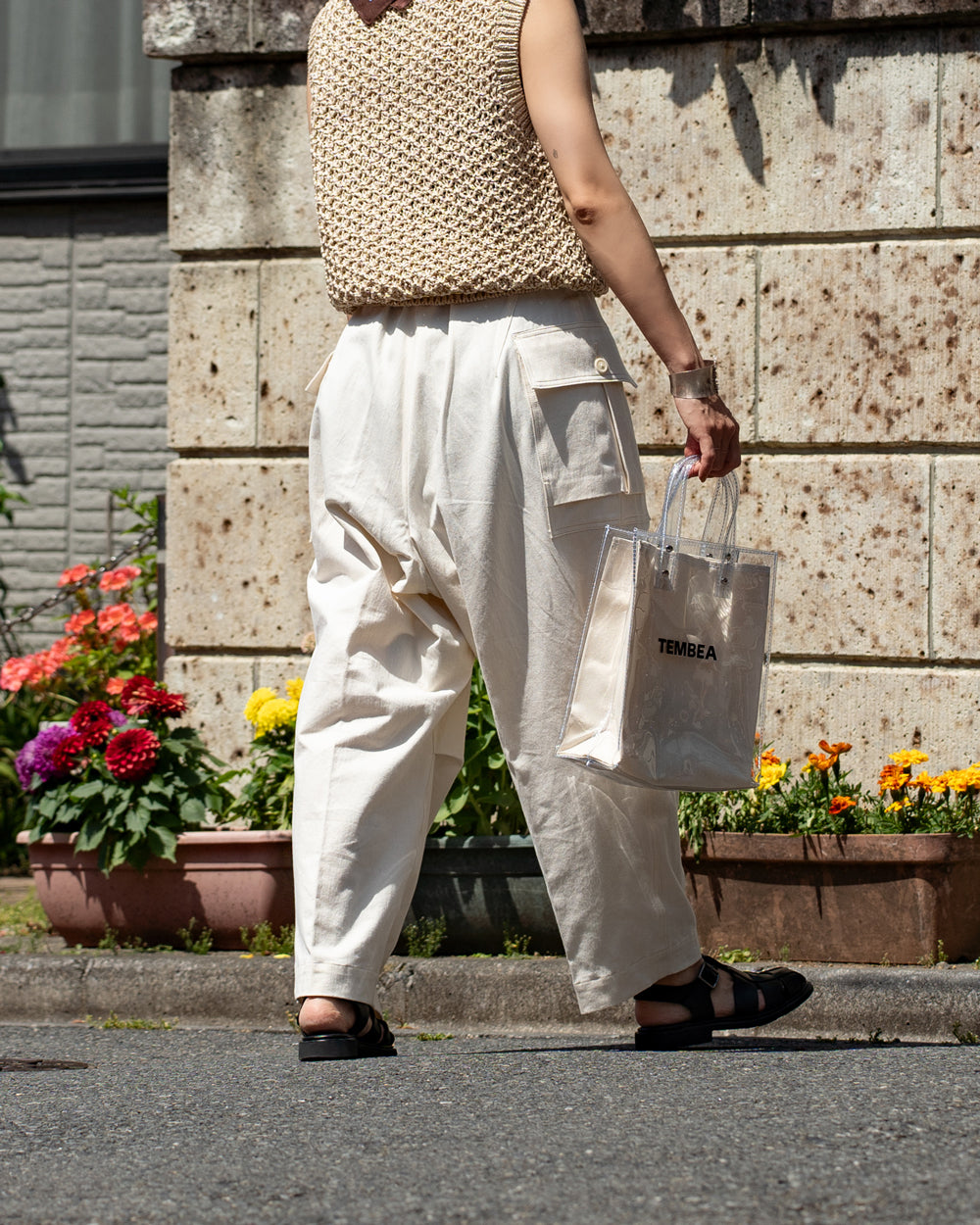 HAVERSACK  Cotton satin military pants