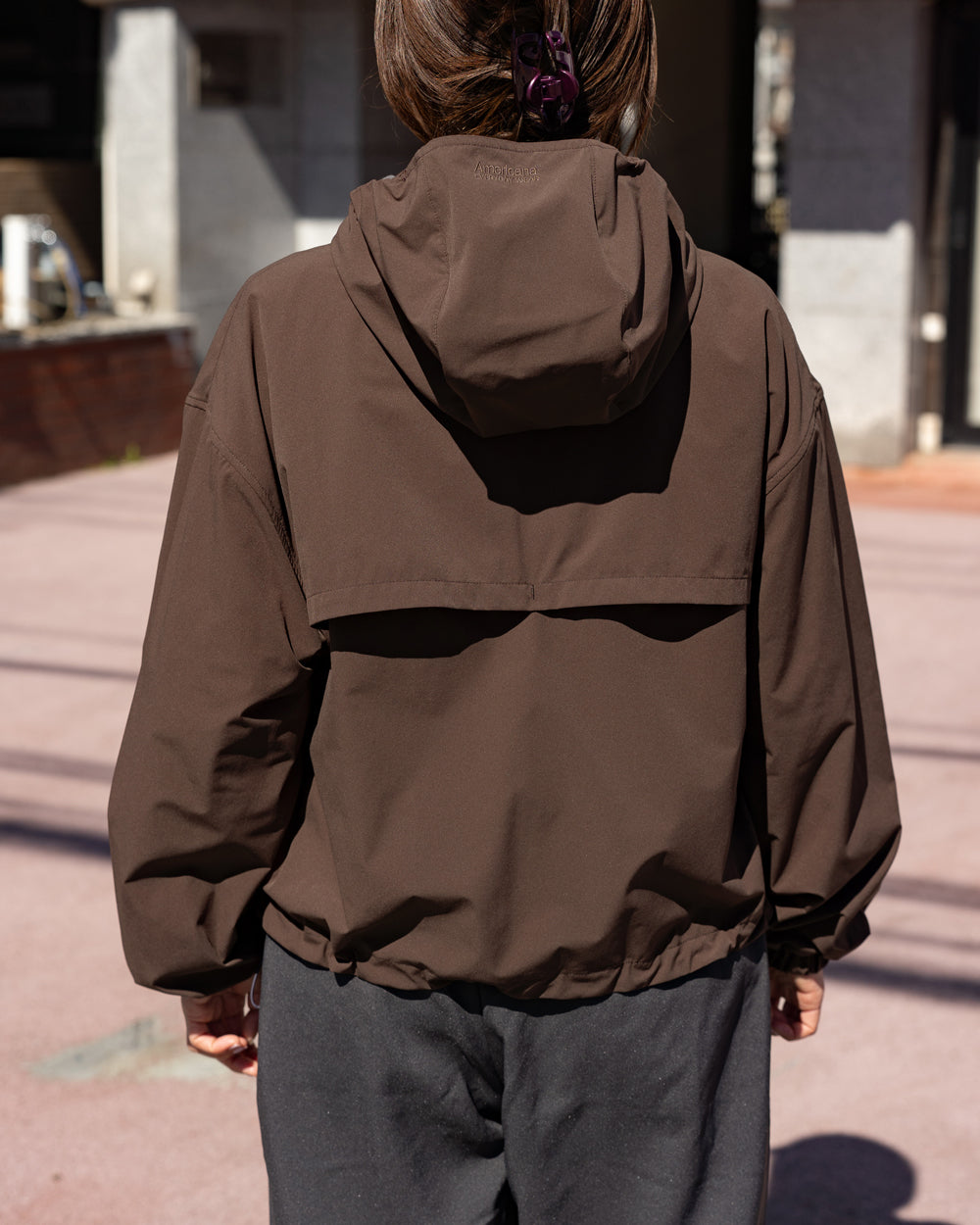 Americana Cropped zip hoodie